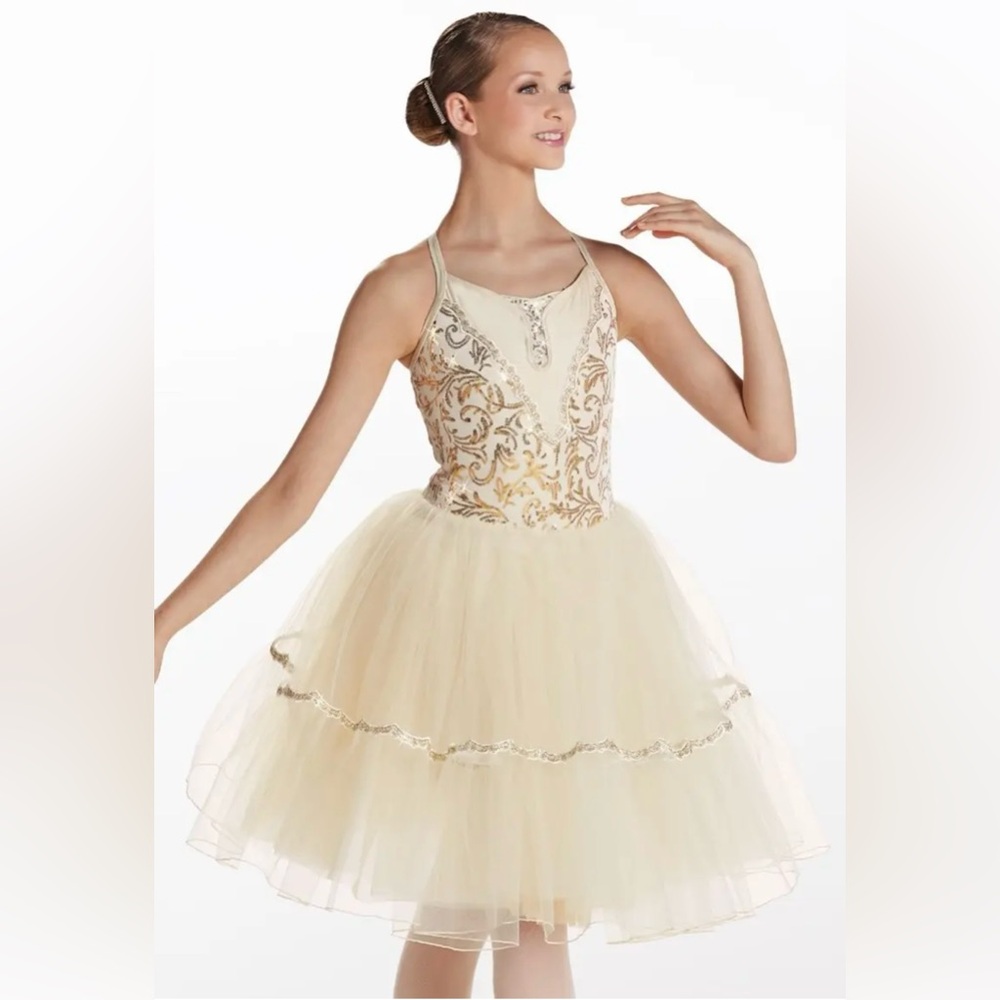Weissman Showtime Mia And Sebastian's Theme 17794 Ballet Dance Costume XSA